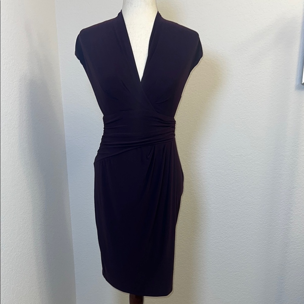 CHAPS Elegant Black Wrap Dress
Size‎ PS